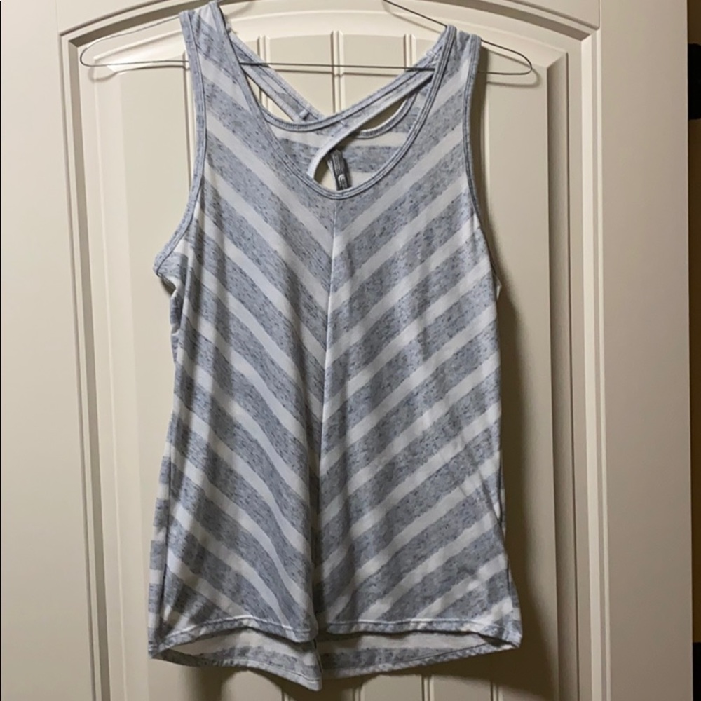 NorthFace stripped tank.